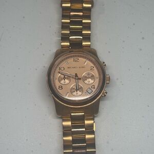 Michael Kors Rose Gold Chronograph Watch